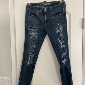 American Eagle Outfitters Ripped Jeans / Jeggings Size US 2 (Women's) Regular